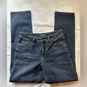 Y2K Denver Hayes Classic Straight Leg Blue Denim Jeans size 8